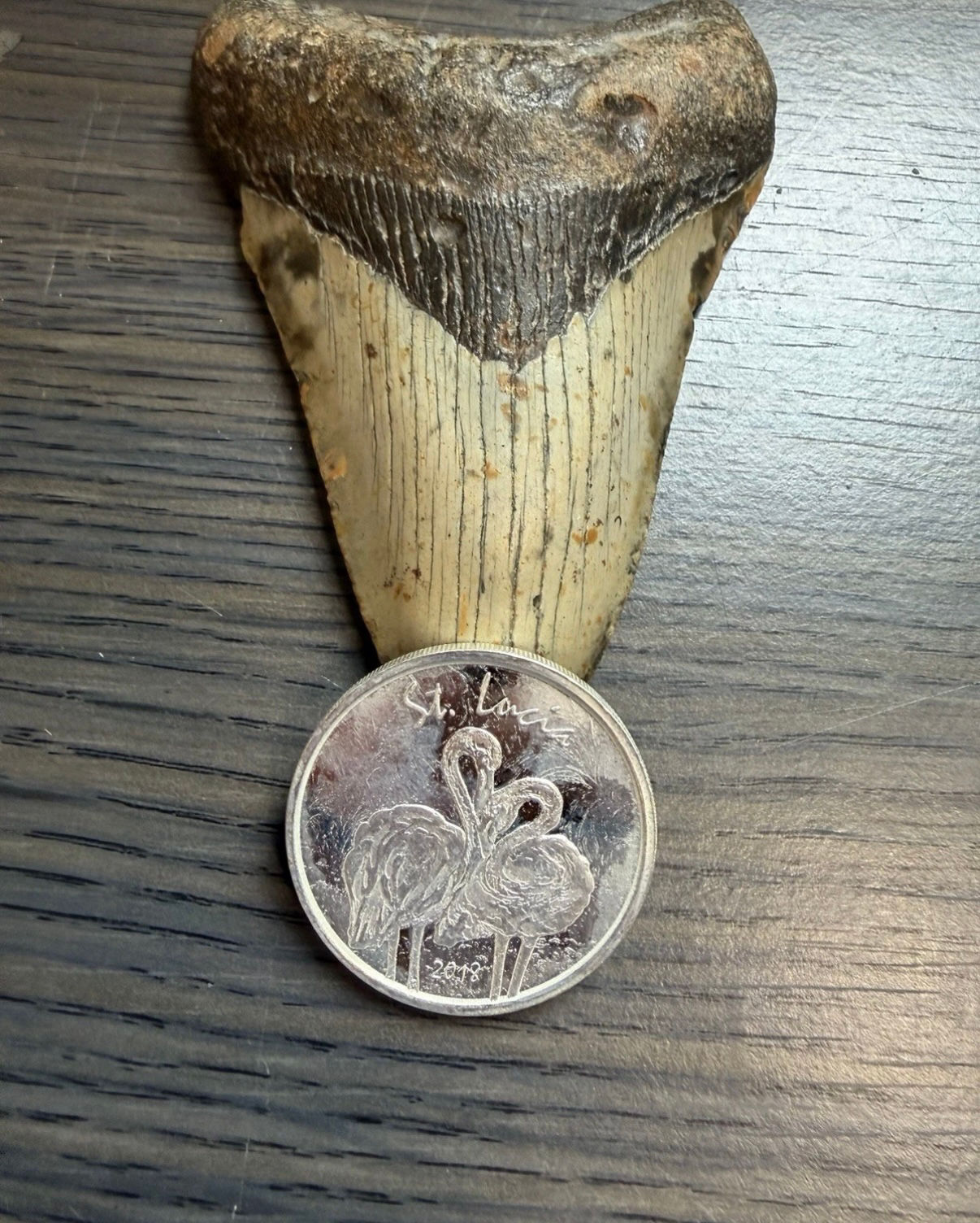 1-oz .999 Silver 2018 St Lucia Flamingo Coin