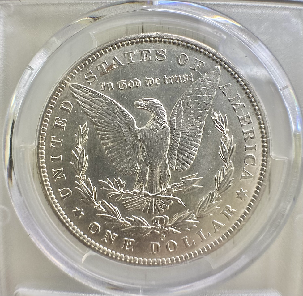 Thumbnail: 1897-O PCGS Genuine-AU Details Morgan Silver Dollar