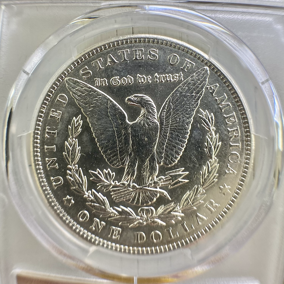Thumbnail: 1900 PCGS Genuine-AU Details Morgan Silver Dollar