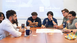 Munk School students attending career development session organized by the Urban Policy Lab