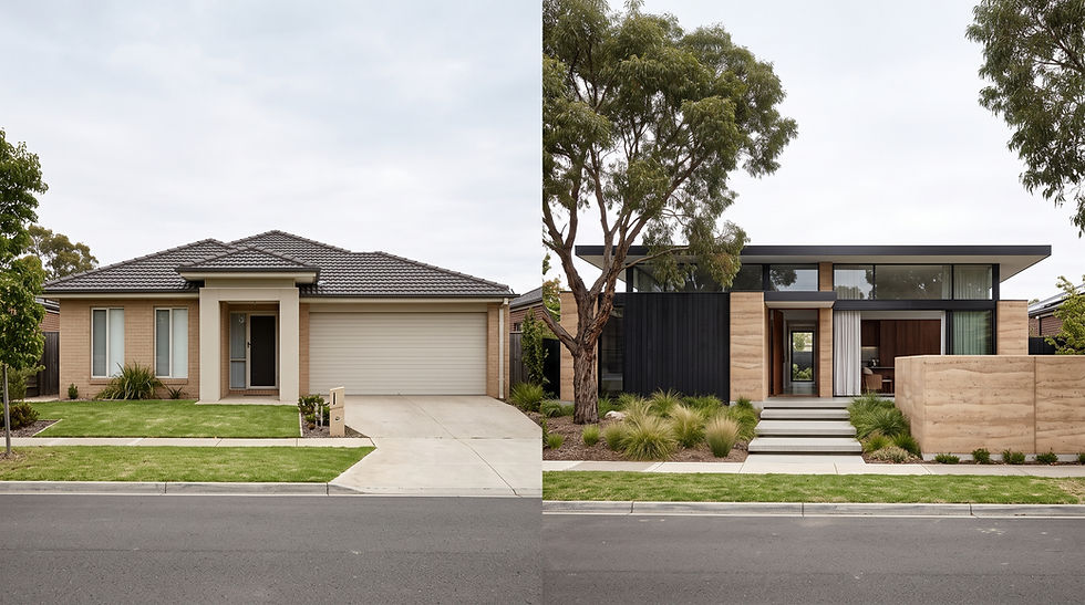 The Cost of an Architect-Designed Home Compared to a Volume Builder Home