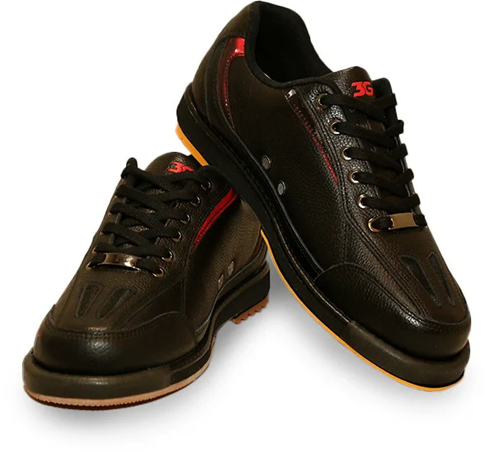 3G Racer Men’s Bowling Shoes Black/Red - Right Handed