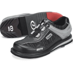 Dexter Mens SST 6 Hybrid BOA Black Knit Bowling Shoes - RH WIDE