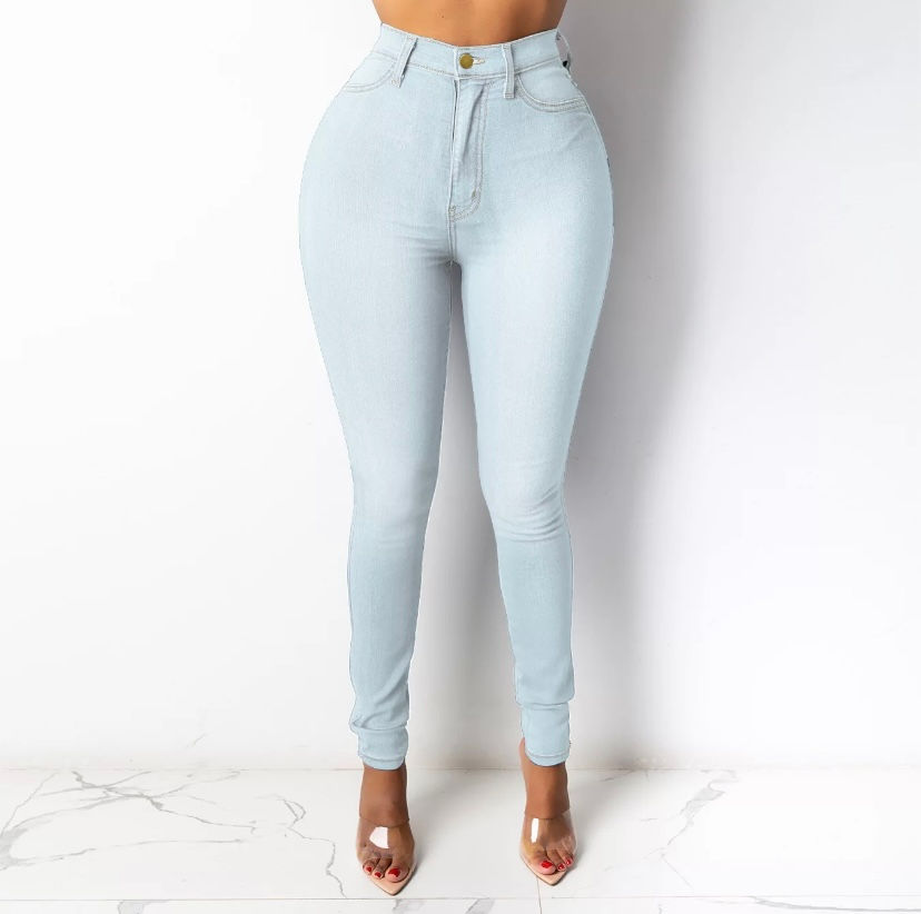 Miniatura: Women’s Jeans pants New Stretch denim High Waist skinny jeans 