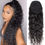 Thumbnail: Claw Clip In Ponytail Deep Wave Brazilian Remy Human Hair Extension