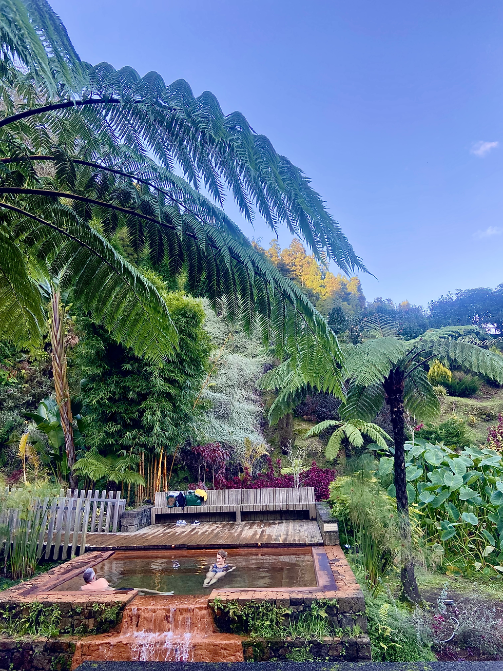Afternoon at Poça da Dona Beija in Furnas