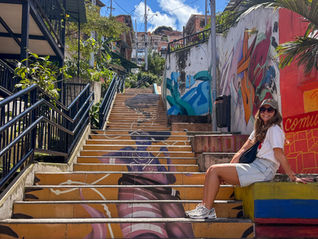 Me in Comuna 13, Medellin, Colombia