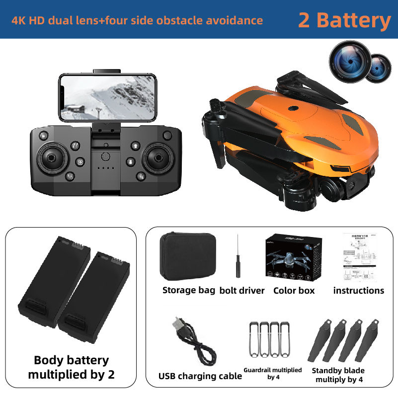 Miniatura: H98 Quadcopter Pro WIFI FPV 720P Drone With Wide Angle HD Camera Height