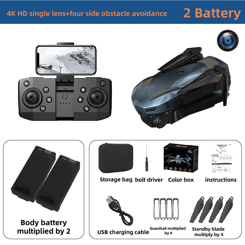 Miniatura: H98 Quadcopter Pro WIFI FPV 720P Drone With Wide Angle HD Camera Height