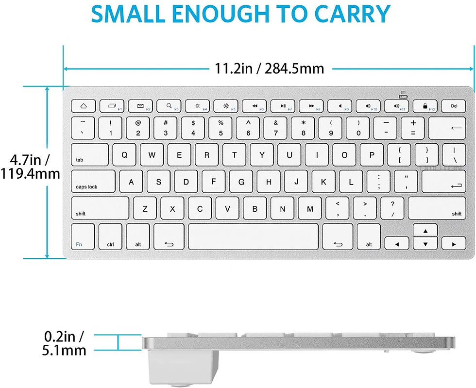 Miniatura: Most Popular Tablet Slim BT Keyboard Laptop Usb Tecnologia Wireless USB 3.0