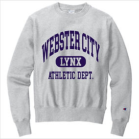 Webster City ATHLETIC DEPT Arch Silver Grey Crew.jpg