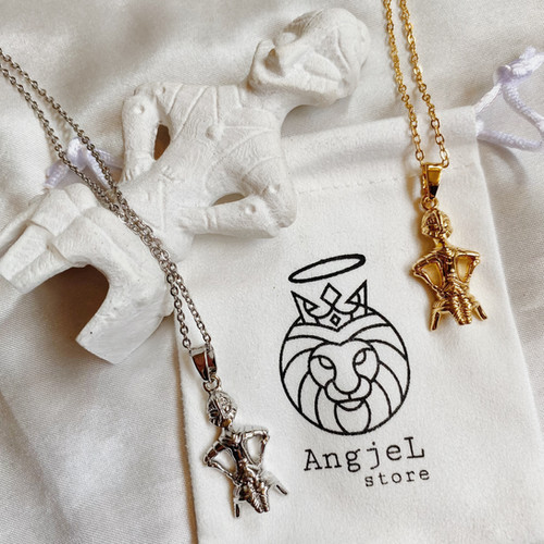 steel Stainless Necklace Members The HYSFORM その他 necklace engraved be can gold, pendant, with women for その他