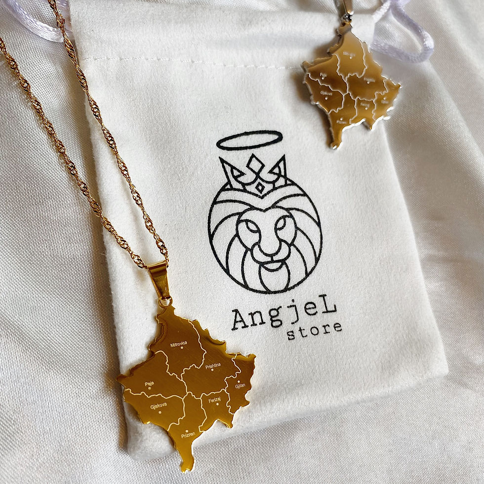 Thumbnail: Detailed Map of Kosova Necklace