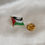 Thumbnail: Palestine Flag Badge Pin
