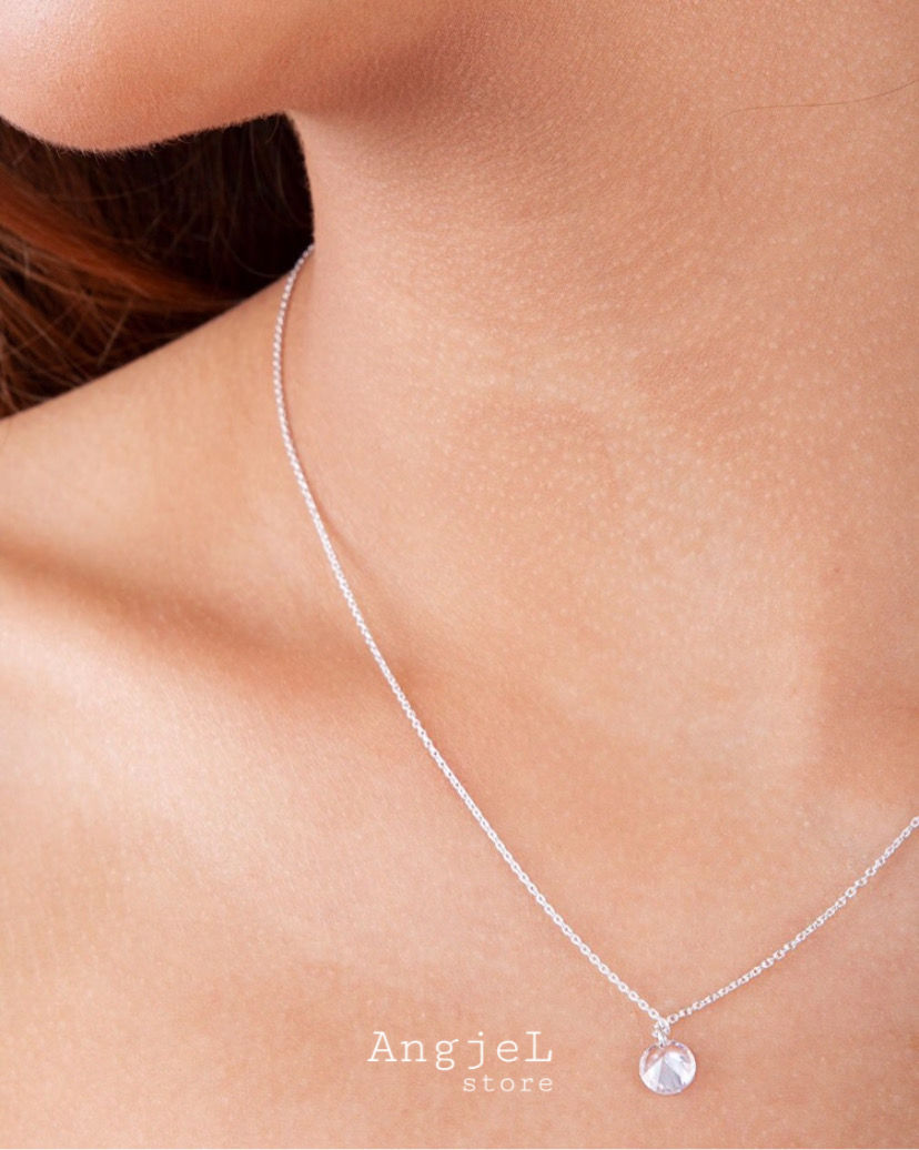 Thumbnail: Classic 1 Carat Cubic Zirconia Necklace