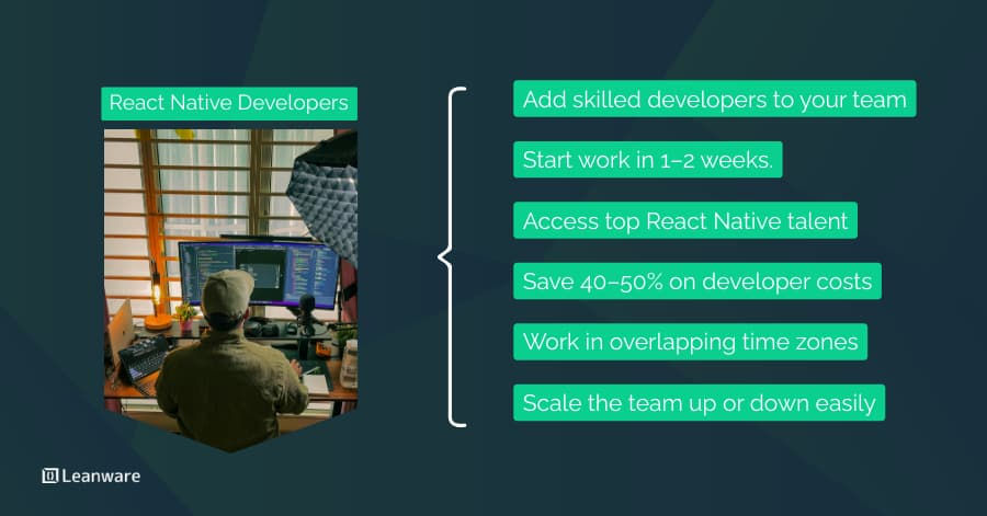Why Choose Nearshore React Native Developers