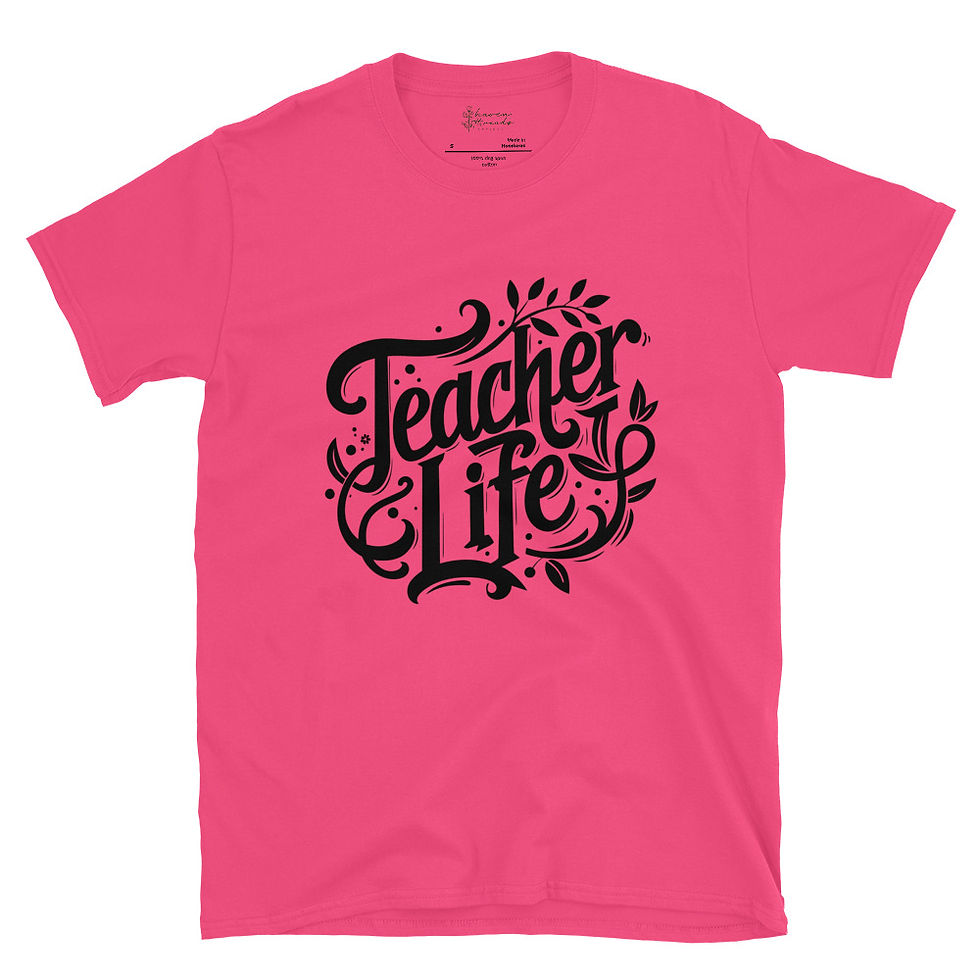 Thumbnail: Teacher Life - Dark Print