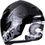 Miniature : Scorpion NC Casque Moto Unisex, Noir/Gris