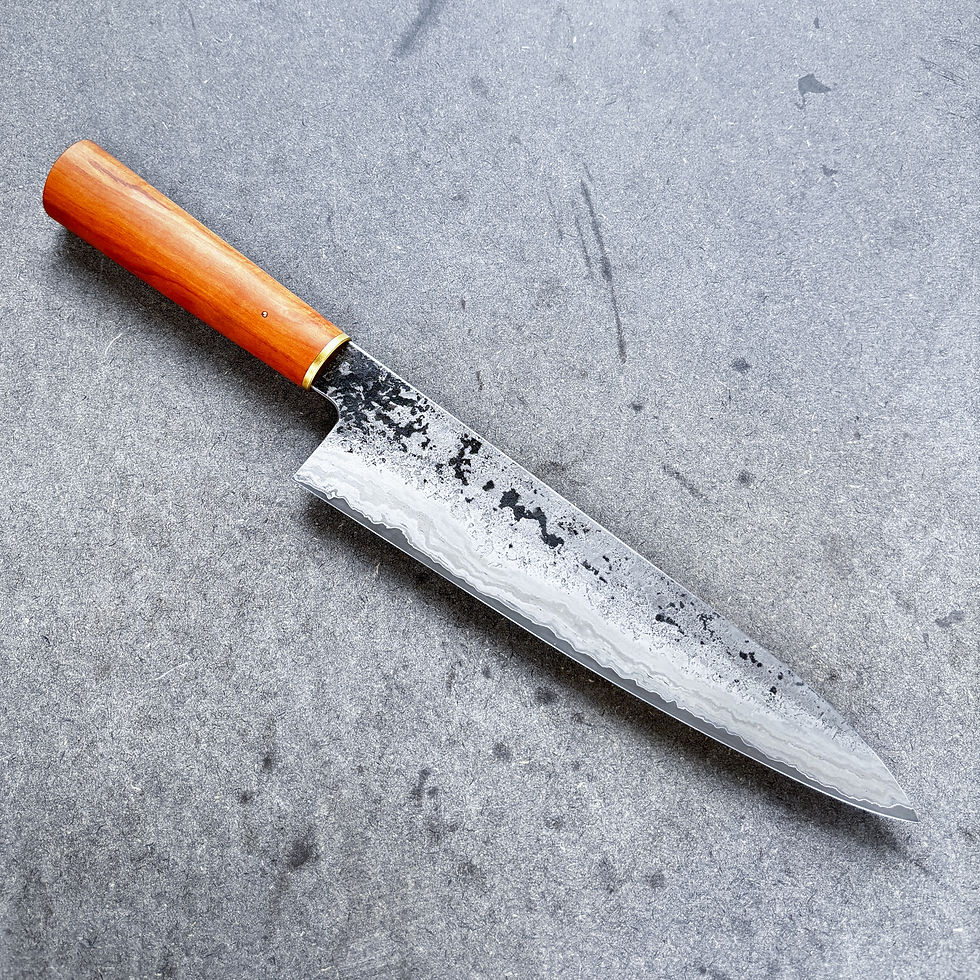 Thumbnail: Apple Wrought Iron Chef Knife 