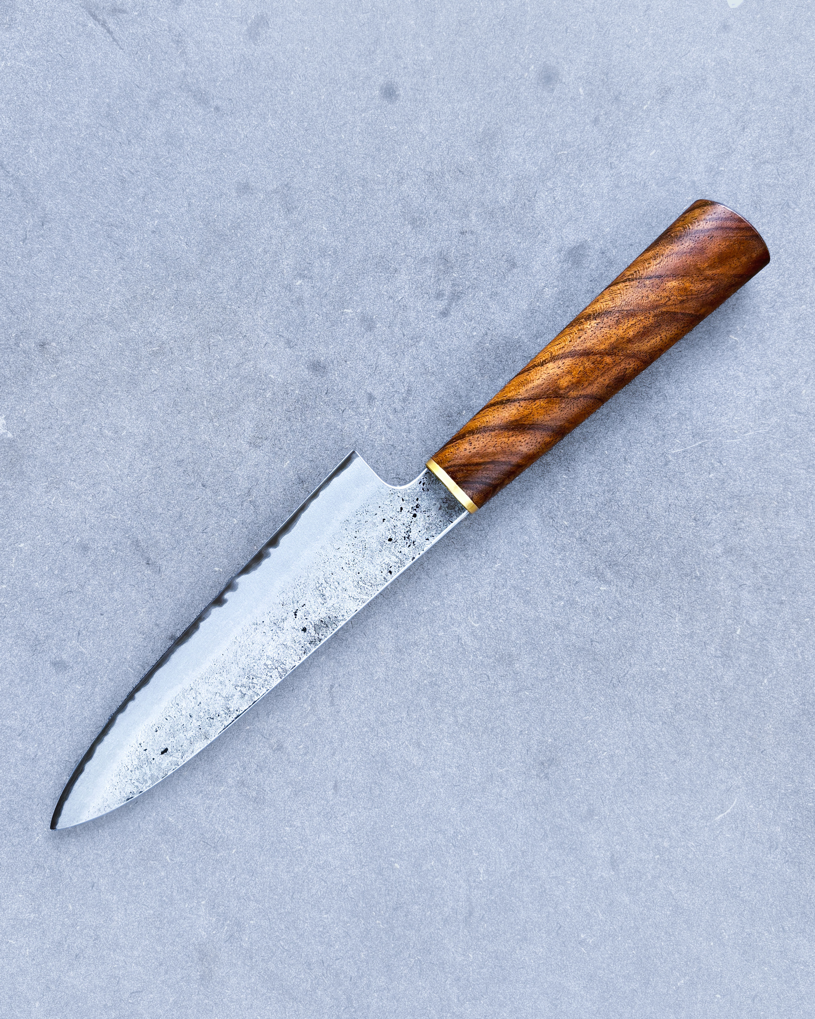 Walnut Iron Utility Knife