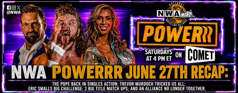 NWA Powerrr June 27th Episode Recap