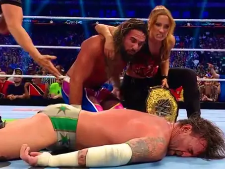 Becky Lynch Helps Seth Rollins Retain World Heavyweight Title At WWE Clash in Paris