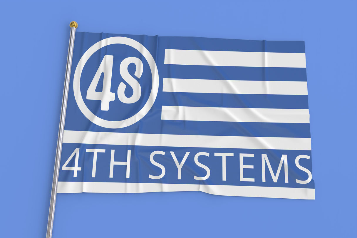 4th Systems - Flag Design Mockup - 3 x 5 Feet - 2nd Design - 3-5-24