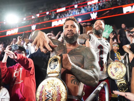 The Usos Capture Tag Team Championship Gold For Ninth Time In WWE Raw Main Event