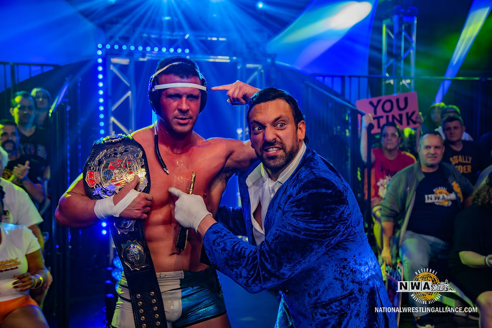 Slade retains the NWA World Junior Heavyweight Championship on NWA POWERRR.