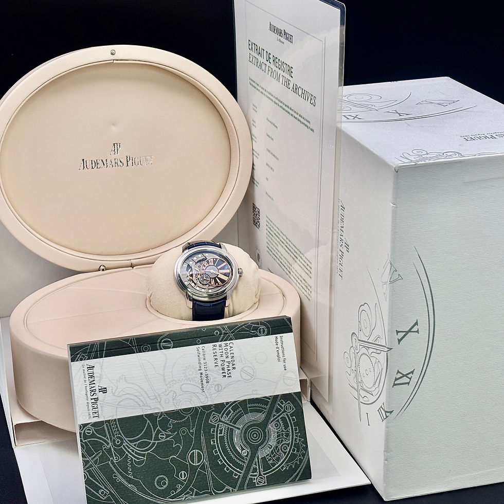Thumbnail: Millenary 4101 Skeleton Dial 15350ST Audemars Piguet