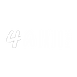 4 A Laugh Logo - White