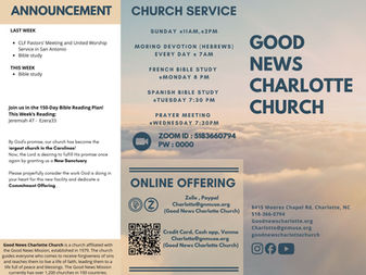 Church News (Nov.2)