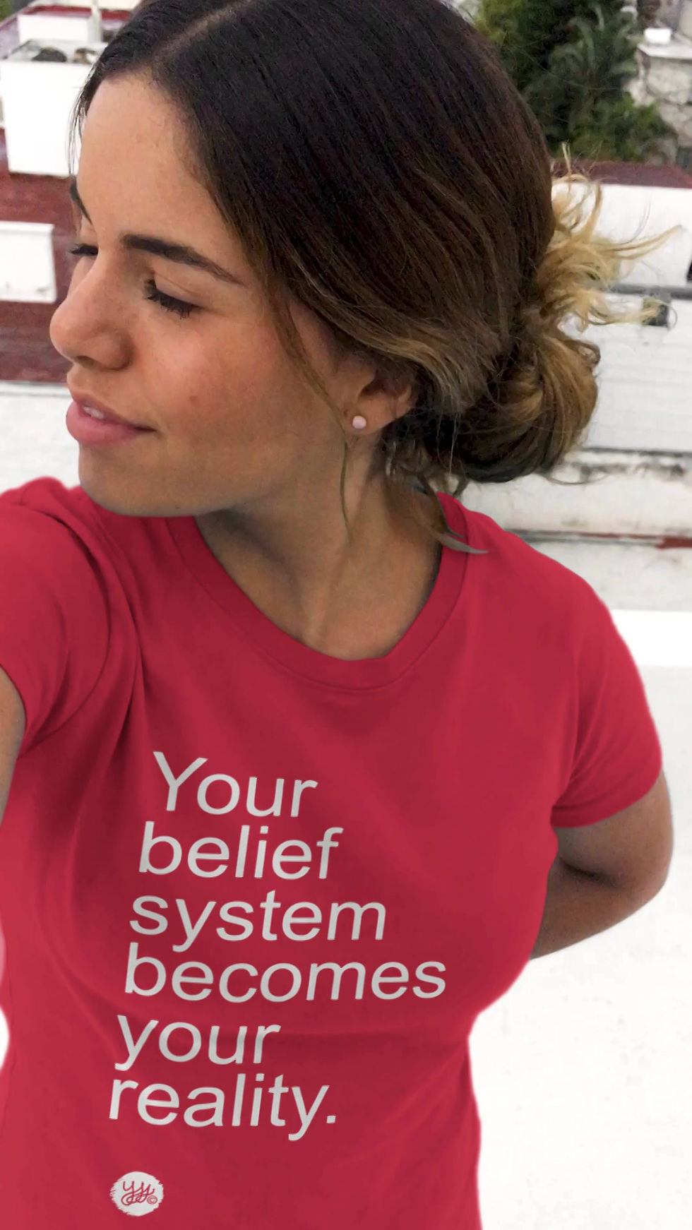 Thumbnail: Becomes your reality, (XS - 3XL) Unisex Tee, Lifestyle Collection 