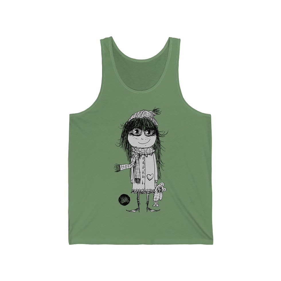 Thumbnail: Younger You, (XS - 2XL) Unisex Jersey Tank, YSS Sketchbook Collection