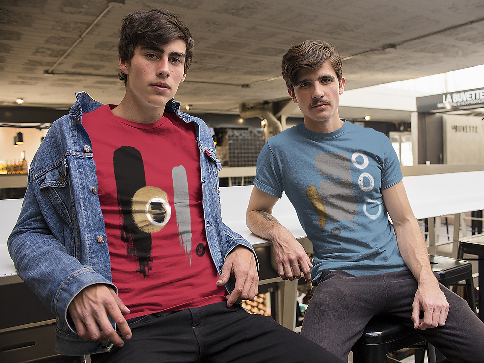 Thumbnail: Abstract Two, (XS - 3XL) Unisex Tee, Abstract Couture Collection