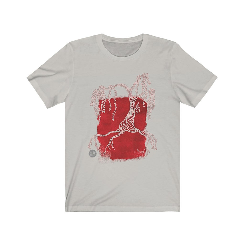 Thumbnail: Wisdom Tree, (XS - 3XL) Unisex Tee, YSS Sketch Collection 