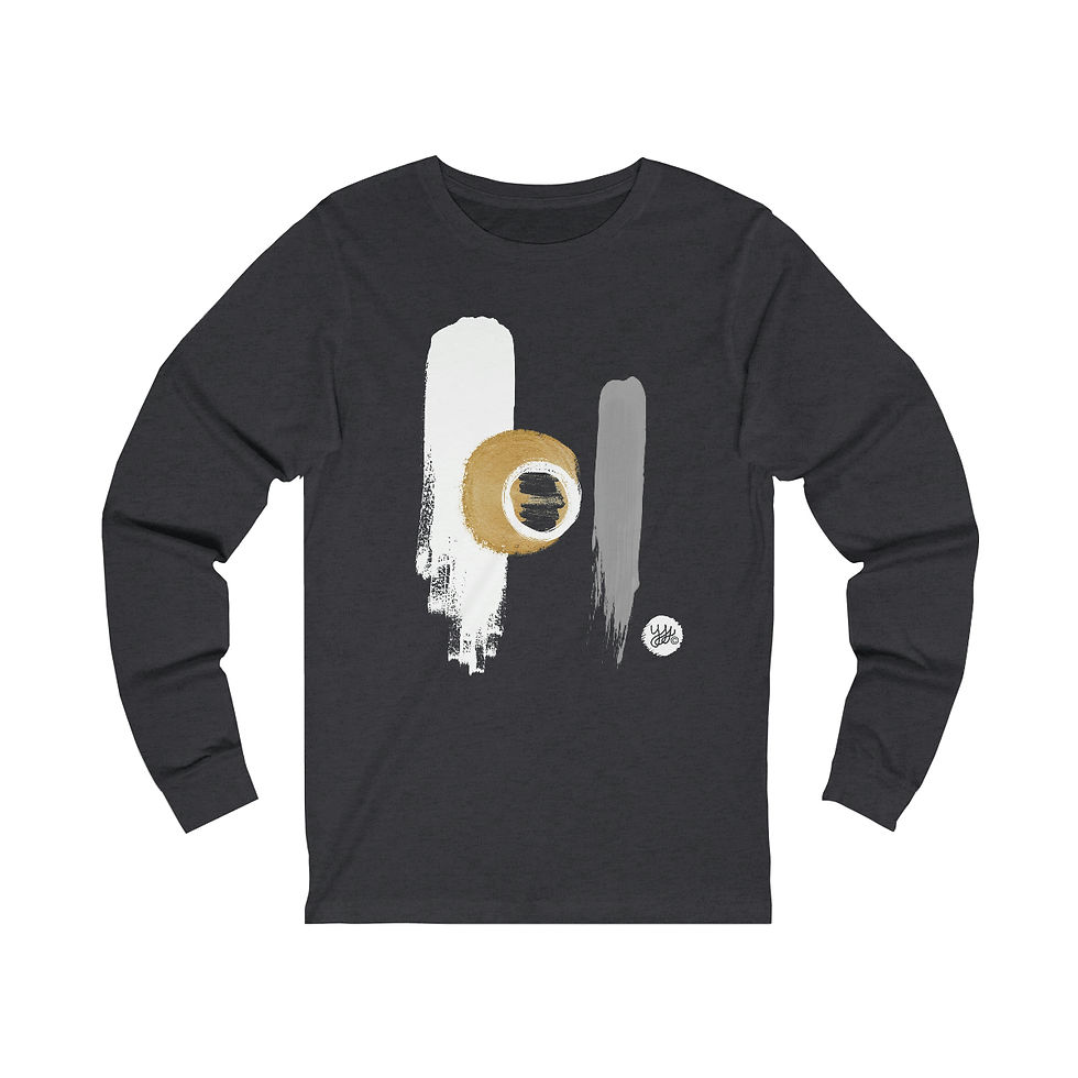 Thumbnail: Abstract Two, (S - 2XL) Unisex Jersey Long Sleeve, Abstract Couture Collection 