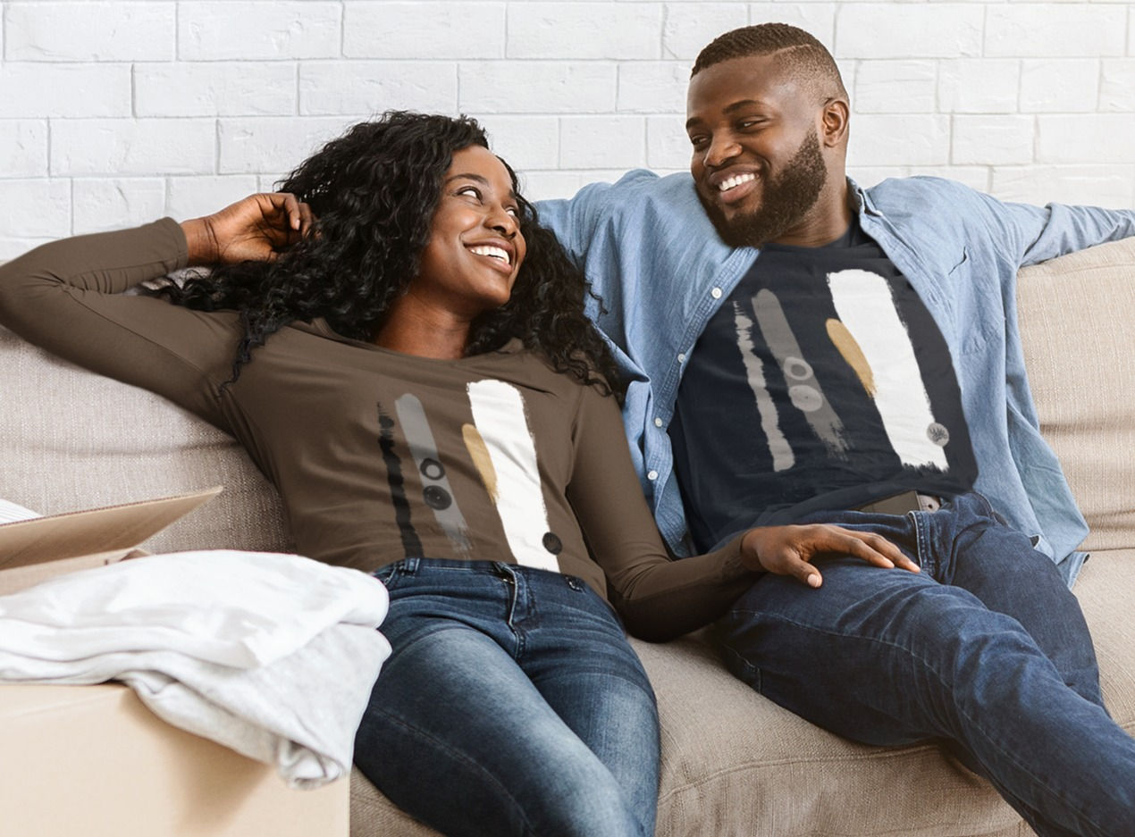 Abstract Three, (XS - 3XL) Unisex Long Sleeve, YSS Abstract Couture Collection