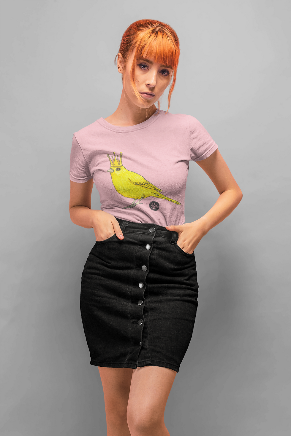 Thumbnail: Songbird, (XS - 3XL) Unisex Tee, YSS Sketchbook Collection