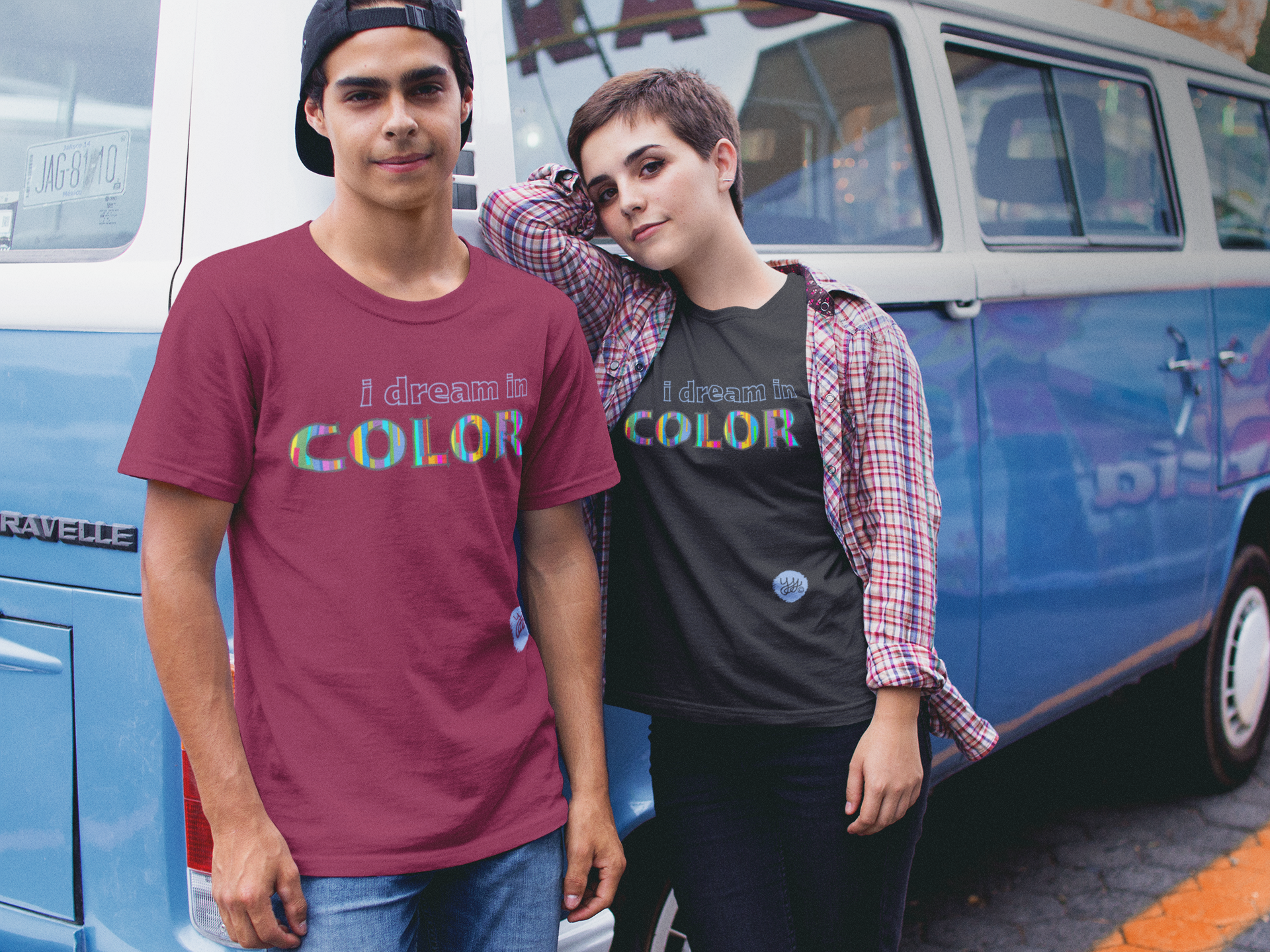 I Dream In Color, (XS - 4XL) Unisex Tee, Lifestyle Collection