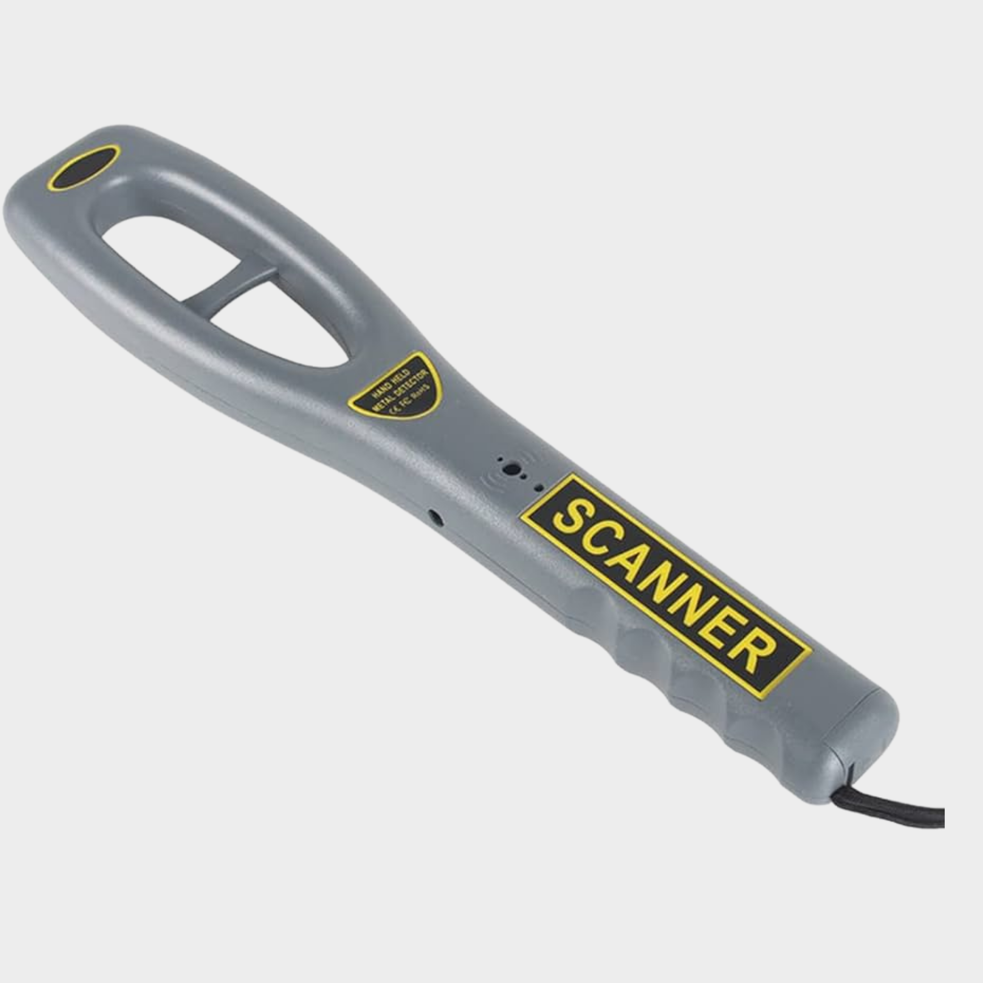 Əl ilə tənzimlənən portativ siqnalizasiya yüksək həssaslıq təhlükəsizlik metal detektoru