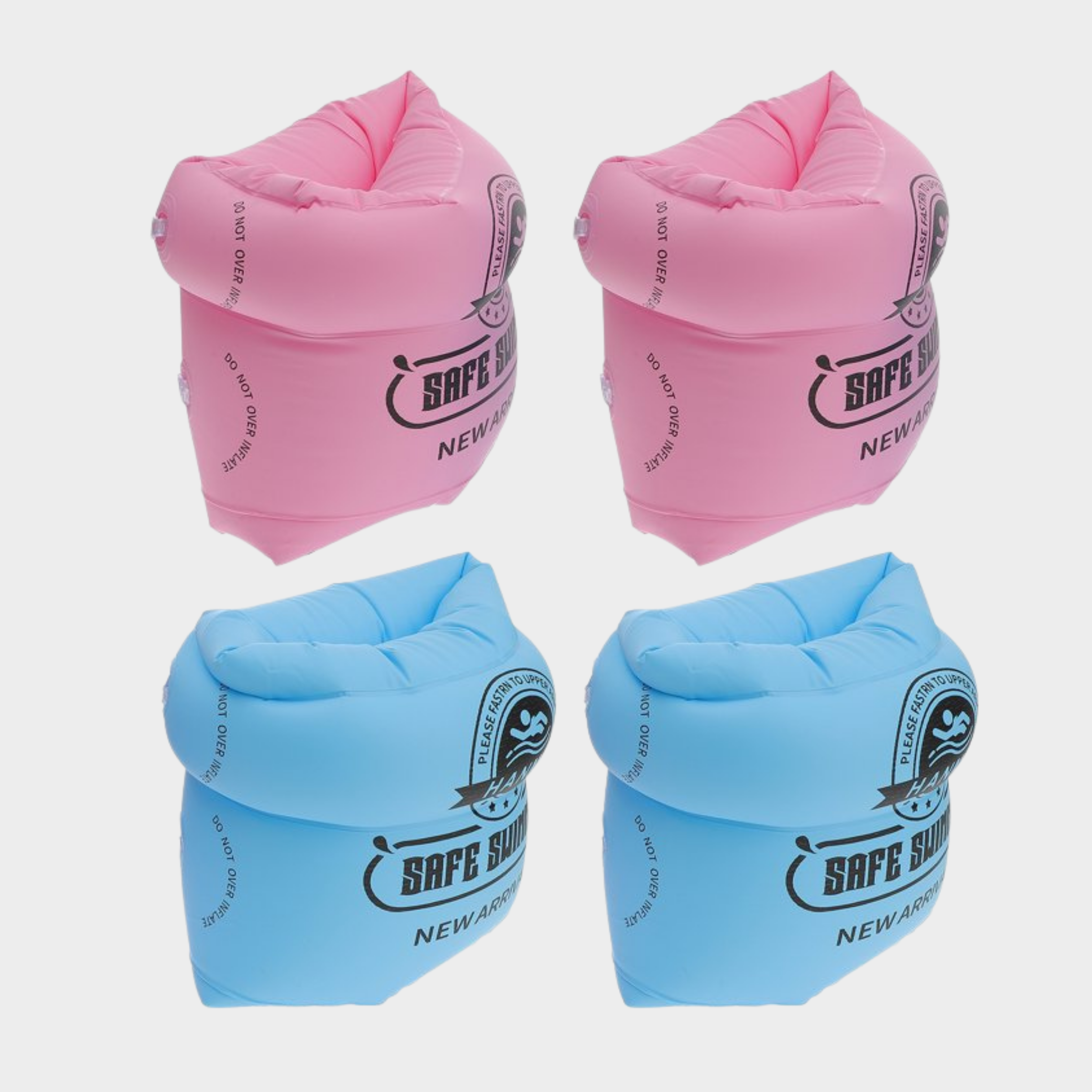 Parrotias 2 szt. Pierścienie do pływania dla dzieci Nadmuchiwane pierścienie na ramię z PVC