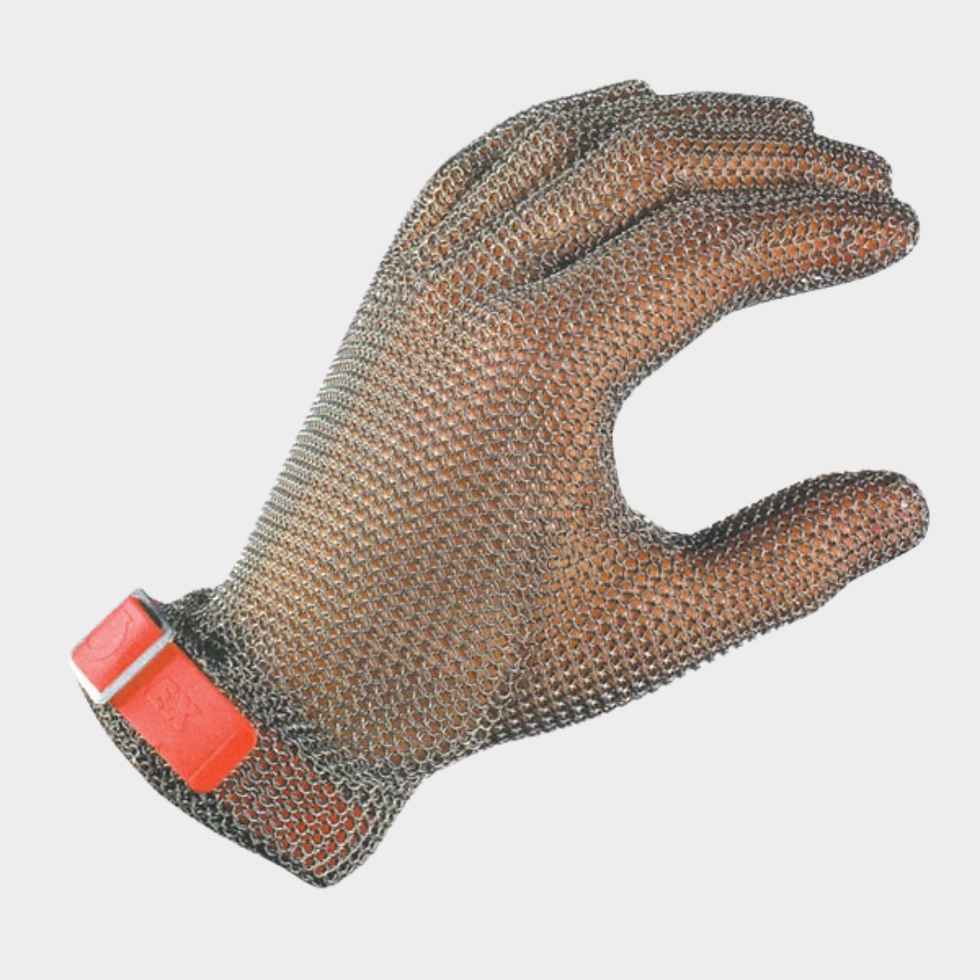 サムネイル： ステンレス鋼の耐切創手袋金属メッシュ