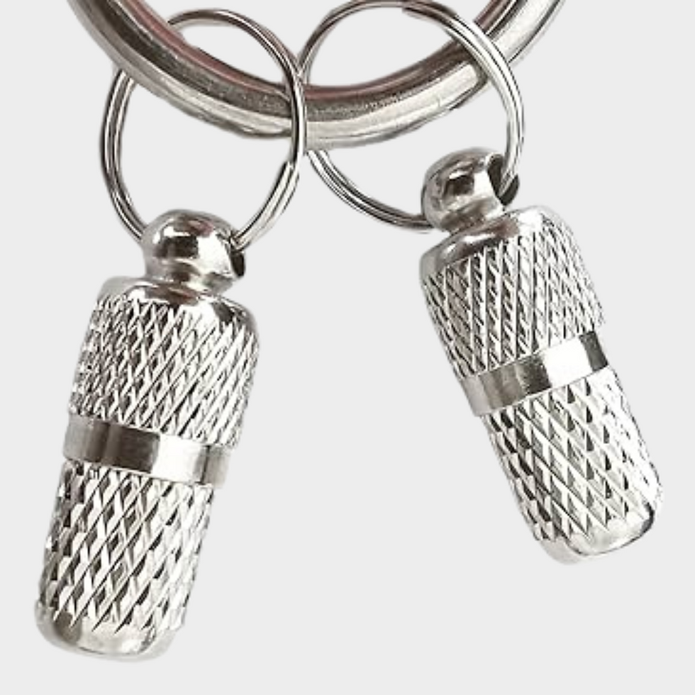 縮圖：防丢失宠物 ID 标签桶不锈钢宠物 ID 标签防丢失宠物徽章