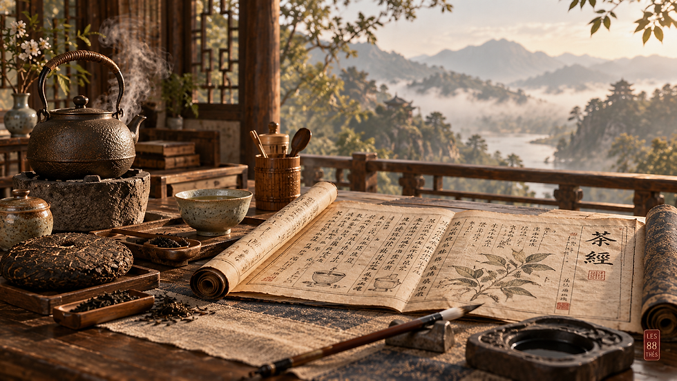 Le classique du thé. Le Cha Jing