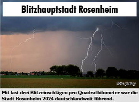 Blitzhauptstadt Rosenheim