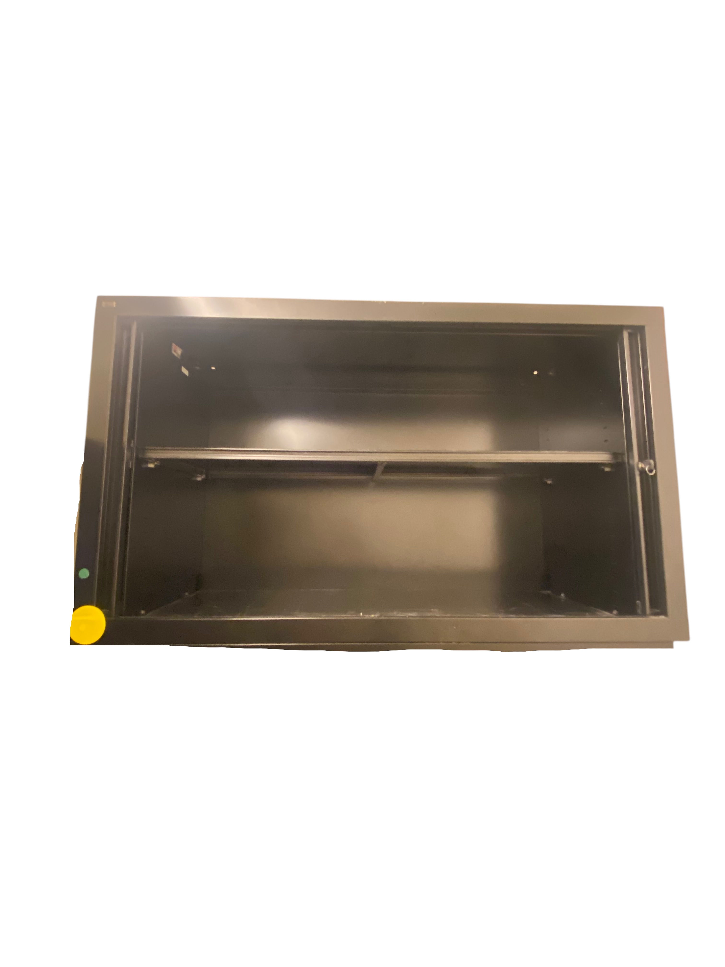 Armoire + réhausse noire avec clé (Qté : 1) ARM485