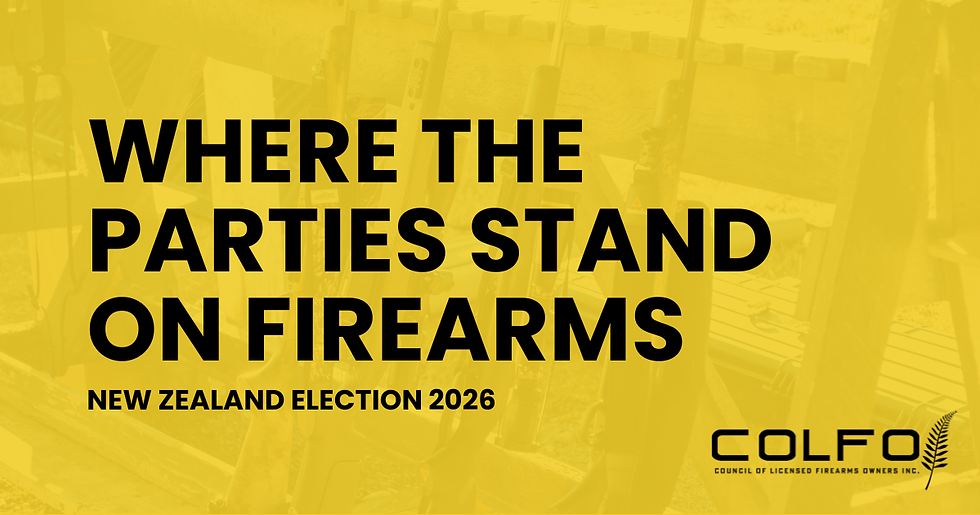 2026 Election – Political Party Responses on Firearms Policy