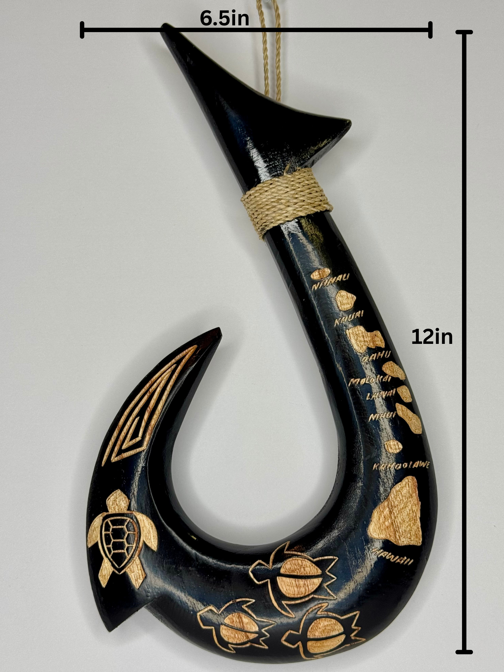 Wood Fish Hook