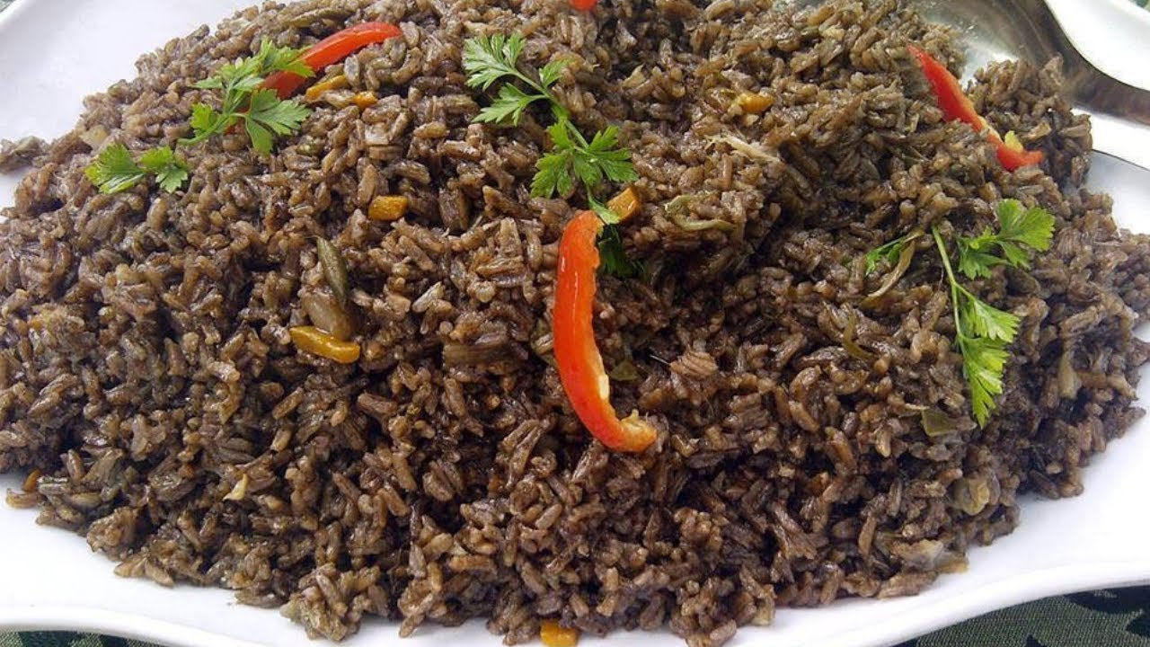 Diri Djon Djon - Haitian Black Rice